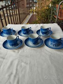 Royal Copenhagen Denmark  6 tazzine