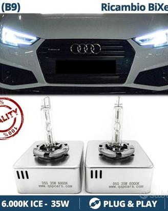 Lampadine BI XENON D5S per AUDI A4 B9 Luce Bianca