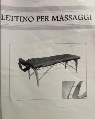 Lettino per massaggi