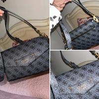 Borsa Guess nuova dimensioni medie grigia