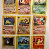 Pokemon Carte Rare e Vintage
