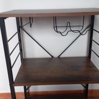 carrellino con ripiani