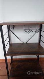 carrellino con ripiani