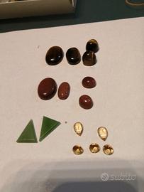 Pietre semi-preziose da montare. 