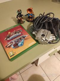 Gioco Skylander XBOX ONE + base + n. 2 personaggi