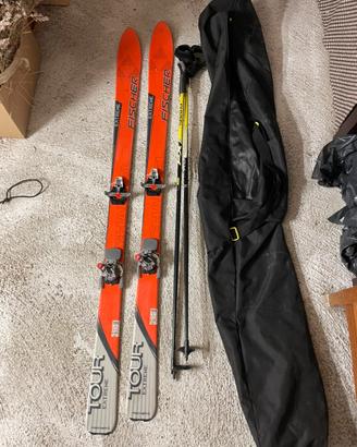 Ski Alp- set compketo Fisher-Montura-Scarpa