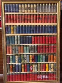 144 cartucce da caccia vintage - quadro munizioni
