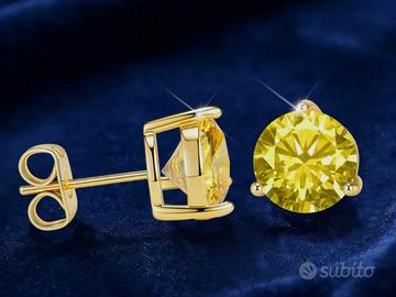 punti luce zirconi 5A giallo