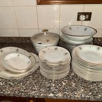 servizio piatti vintage