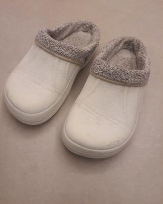 Ciabatte con pelliccia estraibile