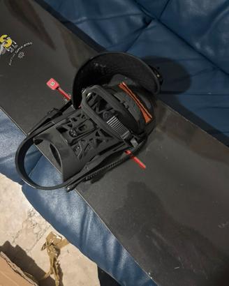 Snowboard Burton + Attacchi Union + Scarponi 45