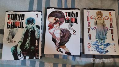 Tokyo Ghoul numero 1-2-3