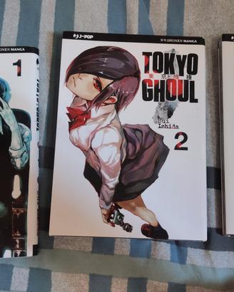 Tokyo Ghoul numero 1-2-3