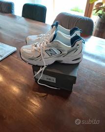  New Balance 530 42 Uomo Silver Originali
