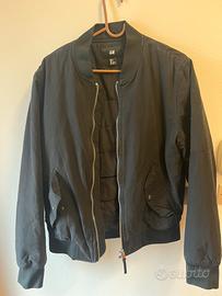 Giubbotto bomber donna H&M nero taglia S NUOVO
