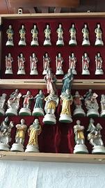 Scacchiera in ceramica con corso completo