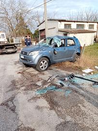  blocco macchina incidentata Daihatsu Terrios  