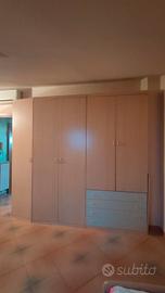 intera cameretta in rovere naturale