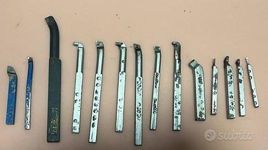 Set 14 Bareni per Tornio in Metallo Duro Carburo