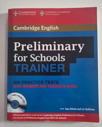 preliminary for schools trainer 