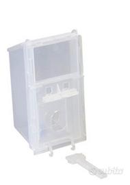 Mangiatoia antispreco uccelli canarini cardellini