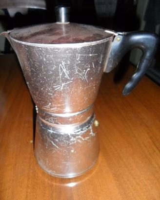 caffettiera in rame vintage