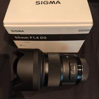 Sigma 50mm f/1.4 Art per Nikon + USB Dock