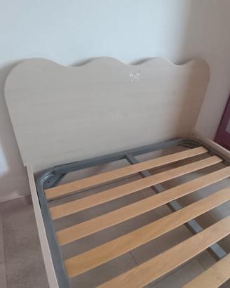 Letto 1 piazza e mezzo, acero, Colombini