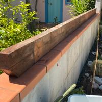 Trave in legno per pergola
