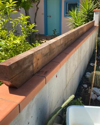 Trave in legno per pergola