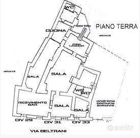Da privato muri ristorante Trani centro