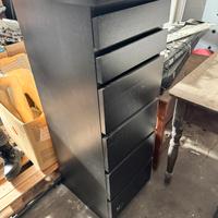 Cassettiera IKEA MALM NERO