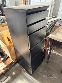 Cassettiera IKEA MALM NERO