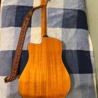 Chitarra Acustica Oqan 100SBCE + BORSA + SUPPORTO