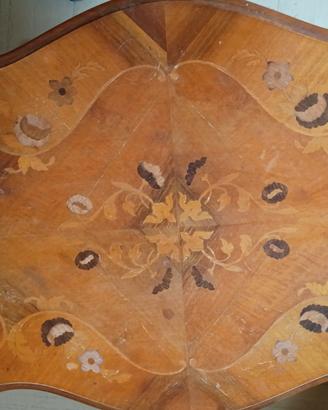 tavolino vintage legno classico 