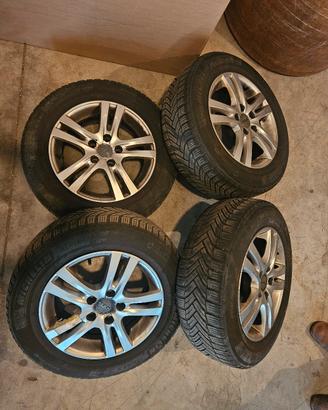 4 Cerchi in lega MAK Zenith  + pneumatici