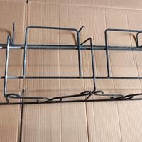 portavasi in metallo plasticato 