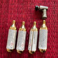 Cartuccia CO2 per Gonfiaggio Gomme Bicicletta