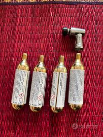 Cartuccia CO2 per Gonfiaggio Gomme Bicicletta