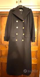Cappotto lungo militare in lana Elisabetta Franchi