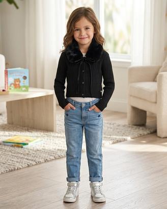 Cardigan Kocca bambina con colletto
