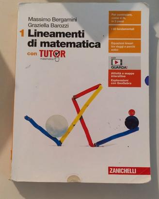 Libro Matematica Lineamenti di matematica Vol. 1