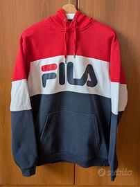 Felpa con Cappuccio Fila - Tg. M (veste grande)
