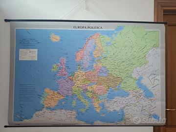 cartina geografica Europa