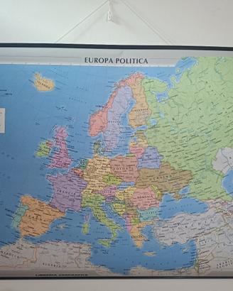 cartina geografica Europa