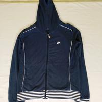 Giacca sportiva Nike full zip blu XL