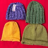 Cappelli artigianali di lana.