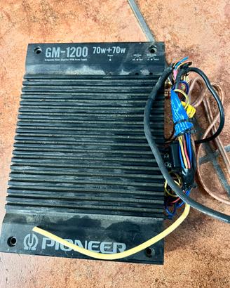 Amplificatore Pioneer gm 1200