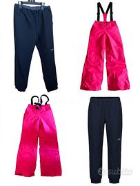 Pantaloni Sci Neve Bimba 10 Anni CMP e Wedze