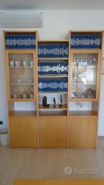 Soggiorno completo legno frassino